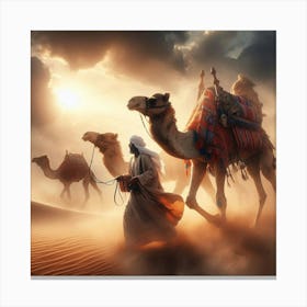 Before The Sandstorm Canvas Print