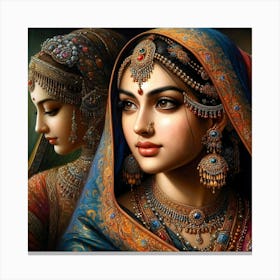 Exotic Beauty Artwork 40 Canvas Print