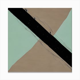 Abstract X Canvas Print