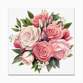 Bouquet Of Roses 27 Canvas Print