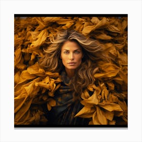 Portrait Of A Woman 2 Canvas Print