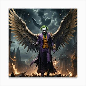 Batman Joker 15 Canvas Print