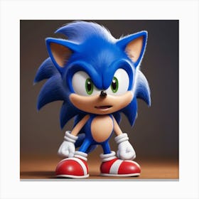 Sonic The Hedgehog Canvas Print