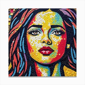 Mosaic Art 4 Canvas Print