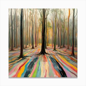 Colorful Trees 7 Canvas Print