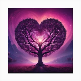 Heart Tree 13 Canvas Print