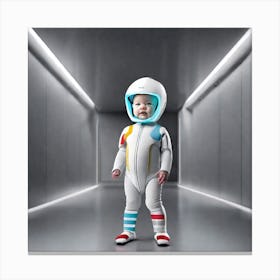 Space Baby Canvas Print