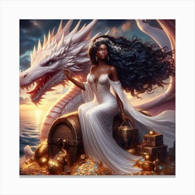 Mothers Of Dragons 4 Canvas Print