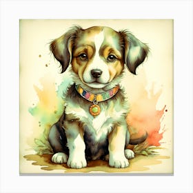 Dachshund Puppy Canvas Print