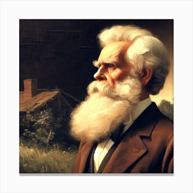 Man in Suit Canvas Print