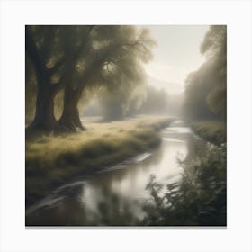'River' 3 Canvas Print