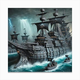 Bulwark Ships Canvas Print