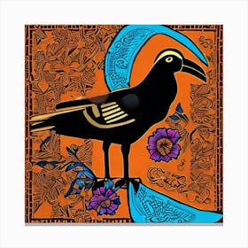 Crow 1 Canvas Print