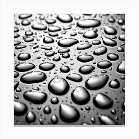 Water Droplets 20 Canvas Print