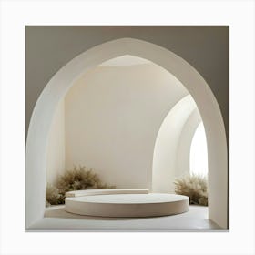 Arched Room 5 Canvas Print