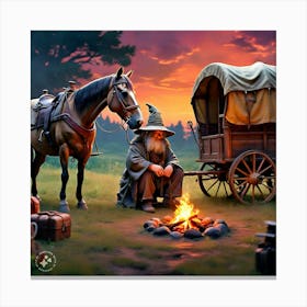 Old West Canvas Print