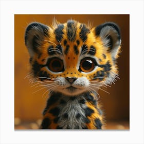 Jaguar Cub Canvas Print