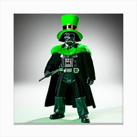 Darth Vader irish Canvas Print