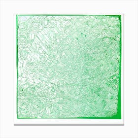 'Green' Canvas Print