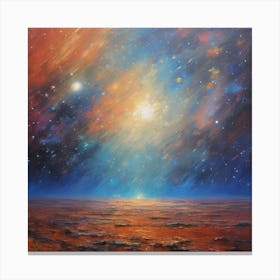 Starry Sky Canvas Print