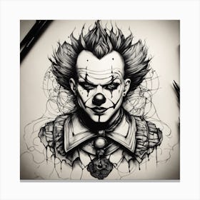 Pennywise Canvas Print