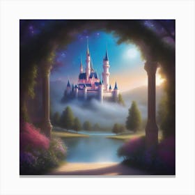 Cinderella Castle 1 Canvas Print