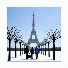 Eiffel Tower Canvas Print