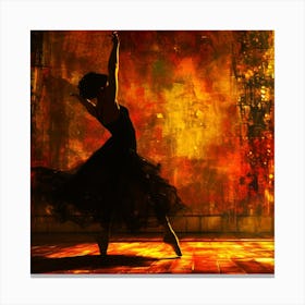 Dancing In The Dark - Dance Central Canvas Print