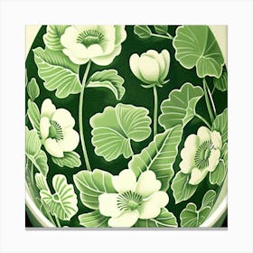 Chinese Porcelain Egg Canvas Print