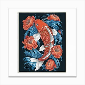 Koi Fish 7 Canvas Print