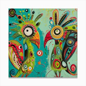 Two Birds 2 Canvas Print