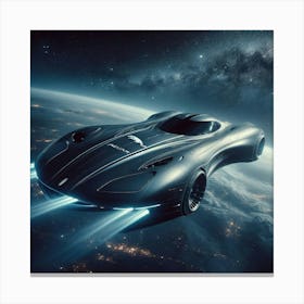 Futuristic Car 4 Canvas Print