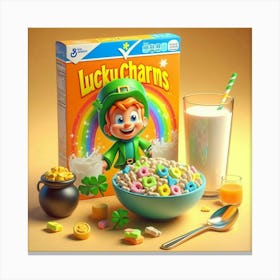 Lucky Charms Cereal 1 Canvas Print