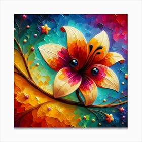 Lily Painting 3 Canvas Print