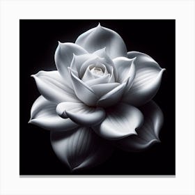 White Flower Canvas Print