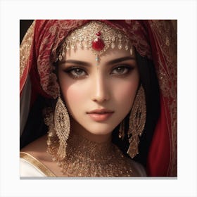 Arabian Beauty 1 Canvas Print