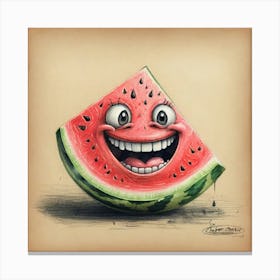 Watermelon 35 Canvas Print