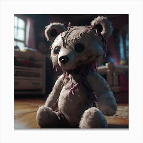 Unknown Teddy Bear Canvas Print