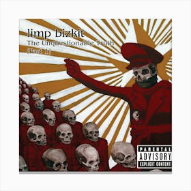 Limp Bizkit Album Cover 3 Canvas Print