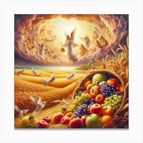 Angel Of The Harvest Canvas Print