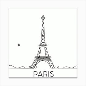 Paris Eiffel Tower 22 Canvas Print