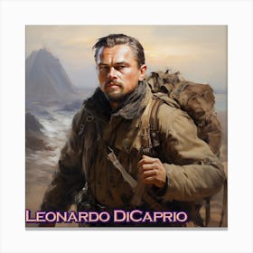 Leonardo DiCaprio Canvas Print