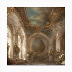 Fairytale Palace Canvas Print