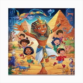 Egyptian Dance Canvas Print