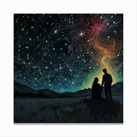 Starry Night 16 Canvas Print