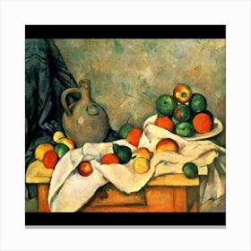 Cézanne'S Fruit Canvas Print