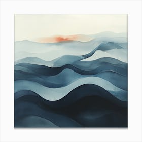 Ocean Waves Canvas Print