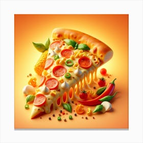 Pizza67 1 Canvas Print