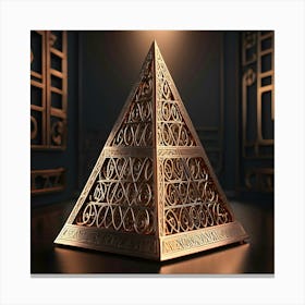 The Pascal Triangle 1 Canvas Print
