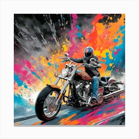 Harley-Davidson Canvas Print